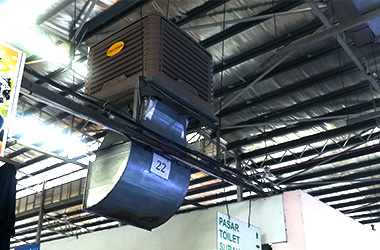 Cooling machine for market